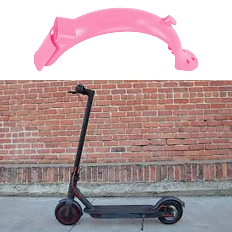 Guarda-lás traseiro rosa para Xiaomi M365 Pro 2, guarda-lás ABS, M365 Pro S1 atualizado, scooter elétrico