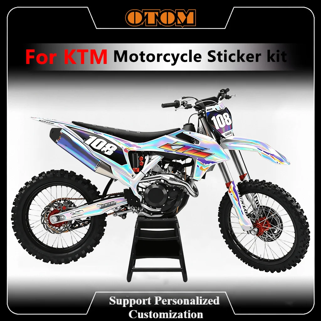 otom-customize-motocrycle-graphics-full-decals-kit-for-ktm-sx-sxf-xcf-exc-excf-xcw-2019-2023-holographic-glossy-sticker-kit