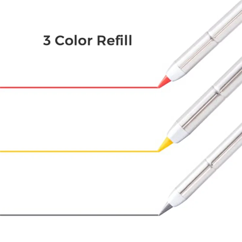 

Mechanical Carpenter Pencils Set With 18 Pcs 2.8Mm Refills, Deep Hole Woodworking Maker With Built-In Sharpener