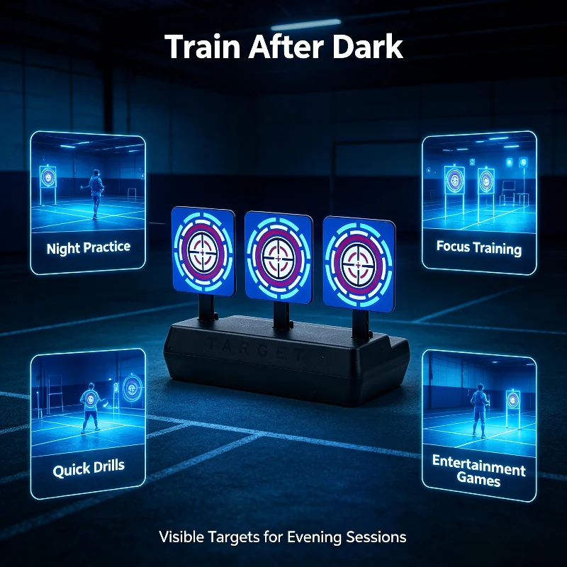 Vertical Mechanical Auto Rebound Game Target Quick Reset Reusable EVA Foam Dart Indoor Outdoor Hobby Training Accessory view 4