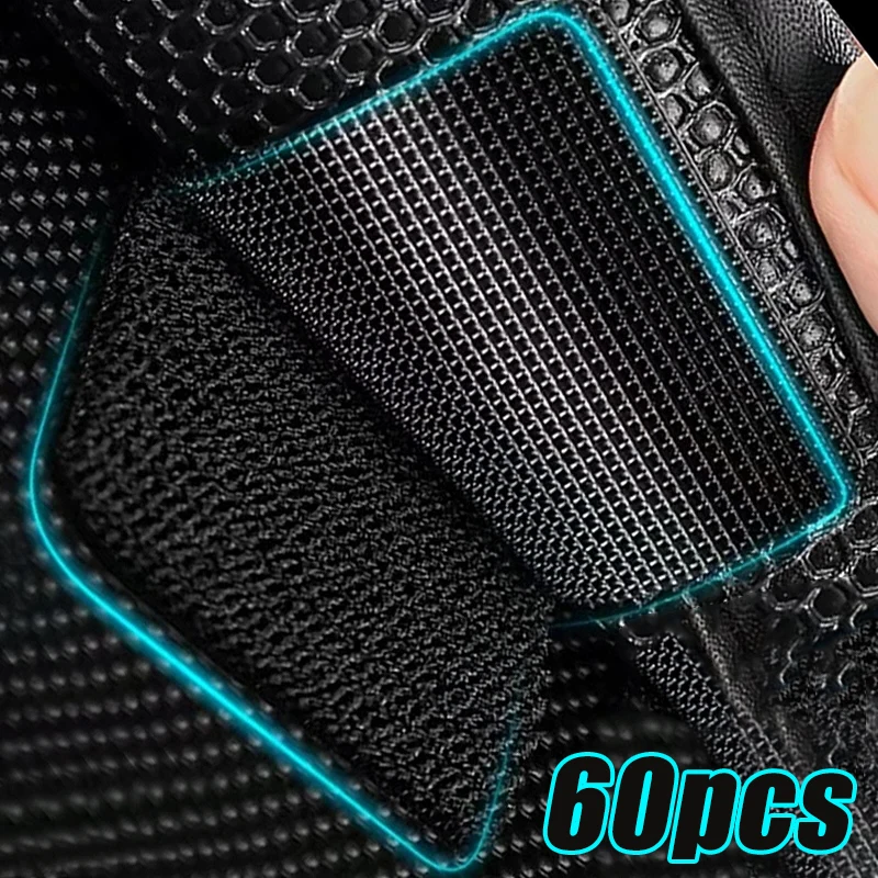 Adesivos de fixação do tapete do carro Dupla face, remendo fixo adesivo alto, esteira home do pé do assoalho, fitas antiderrapantes do aperto, atacado