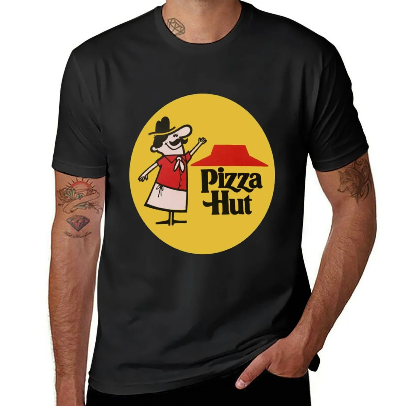 

Pizza Hut T-ShirtVintage Pizza Hut T-shirt quick-drying Heavyweights Plain White T Shirts Men