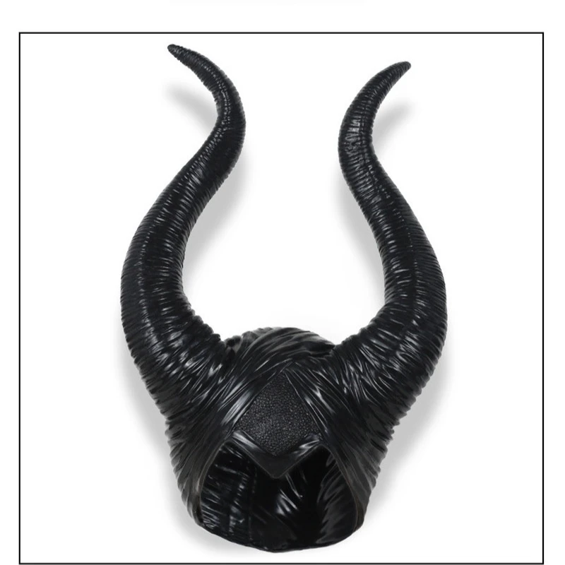 Sleeping Spell Maleficent Maleficent Horn Headgear Hair Accessories Halloween Masquerade Side Props Halloween Cosplay Props