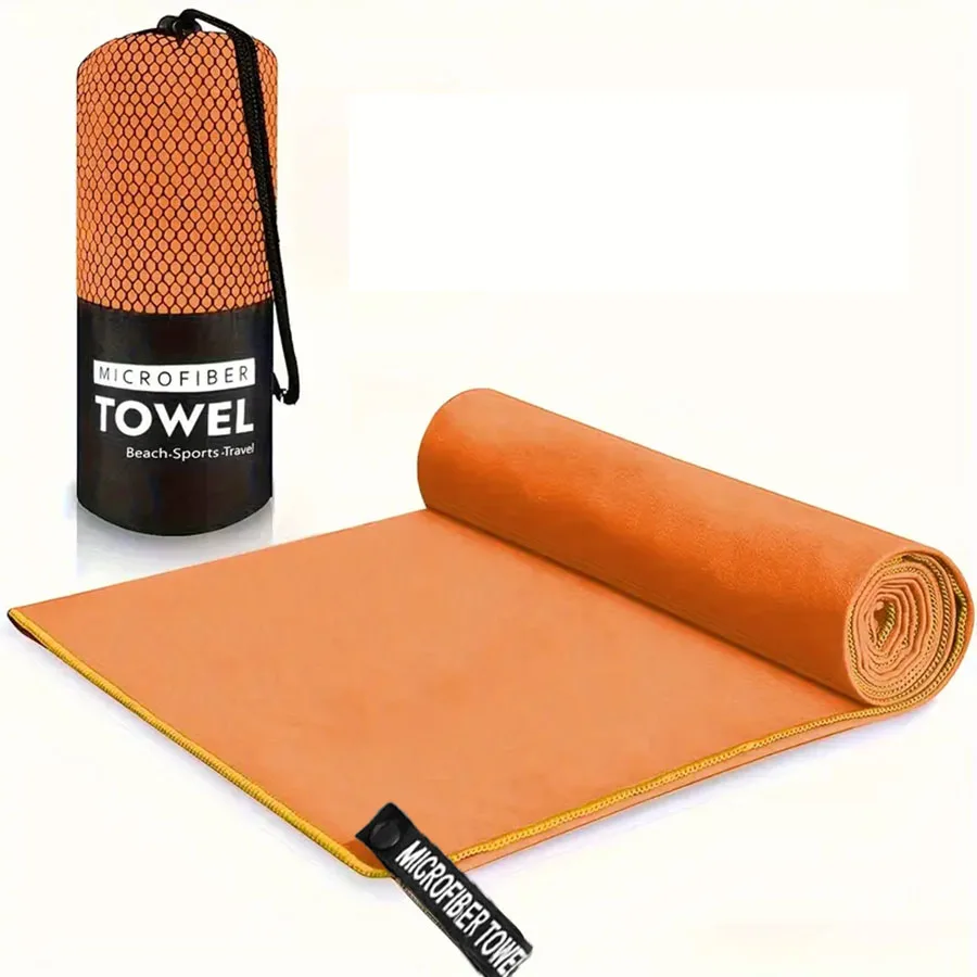 Schnell trocknendes Sporthandtuch, Schwimmen, Fitnessstudio, Fitness, schnell saugfähige Handtücher, Camping, Laufen, Schwimmen, Strand, Waschlappen – Detail 6