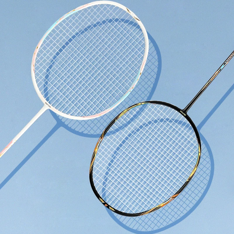 Manufacturers Multi Color Best Professional Adult Graphite Badminton Racket Carbon Fiber