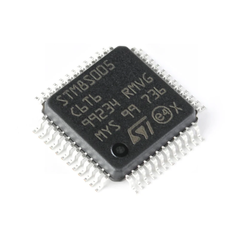 STM8S005C6T6 STM8S005C6T6TR LQFP-48 16MHz 32KB Flash Memory 8-bit Microcontroller MCU  original