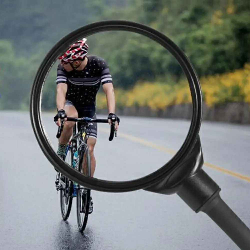 1 Pair Universal Bicycle Mirror Handlebar Rearview Mirror For Bicycle Motorcycle 360 Rotation Adjustable Bike Cycling Mirror