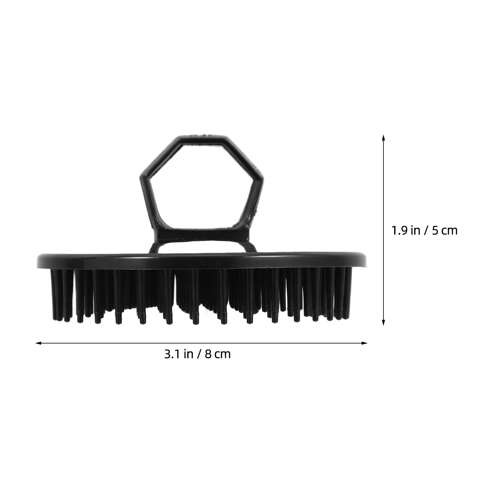 

4Pcs Hair Scalp Massager Shampoo Brush Revitalize Scalp Reduce Peeling Easy Grip Design Shower Hair Brush Scrubber