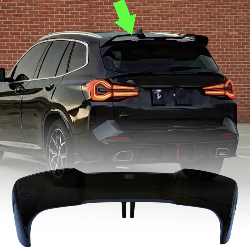 Roof Spoilers For BMW X3 G01 2020 2021 2022 2023 2024 VT Design Car Tail Wing Trunk Spoiler Auto Styling Exterior Parts