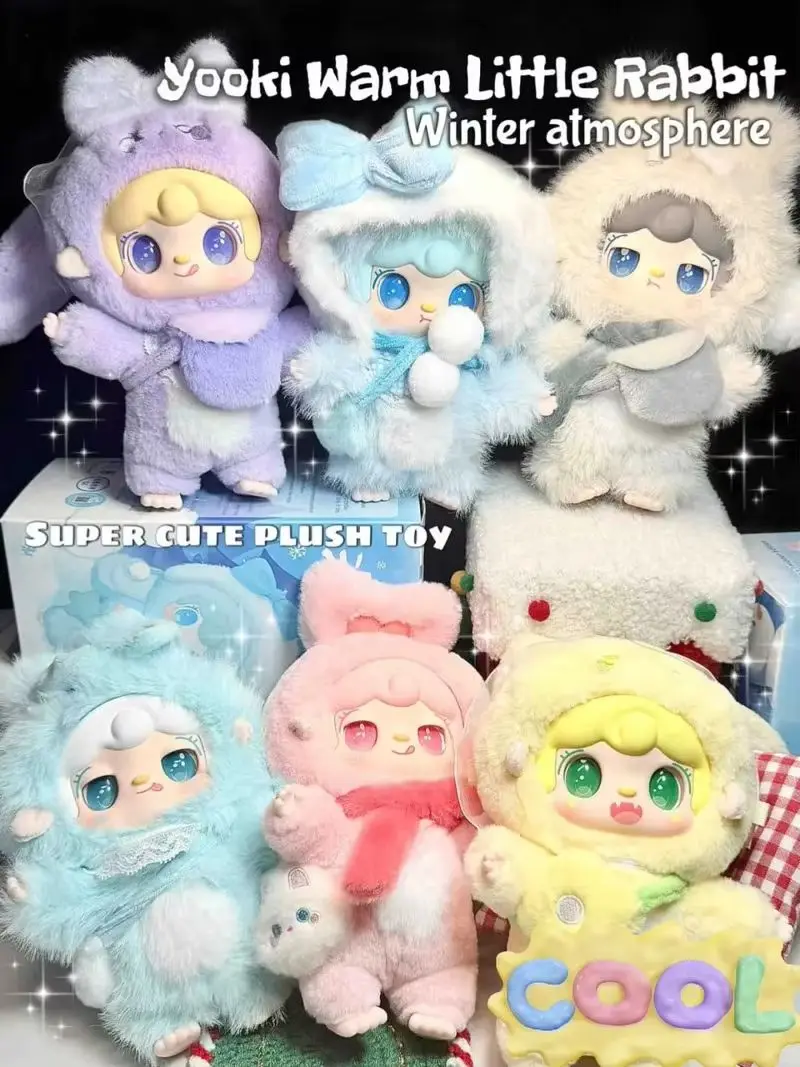 

New Arrival Original Yooki Yangyang V3 Warm Rabbit Blind Box Series Vinyl Figure Cute Dolls Mystery Box Girl Kid Birthday Gifts