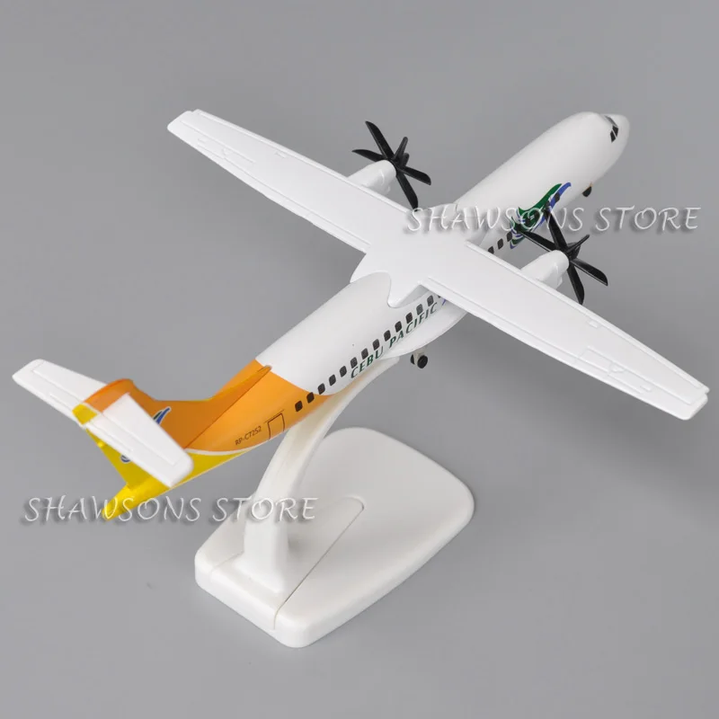 1:140 Diecast Metal Model Plane Toy ATR-72 Philippines Cebu Pacific Air Miniature Replica