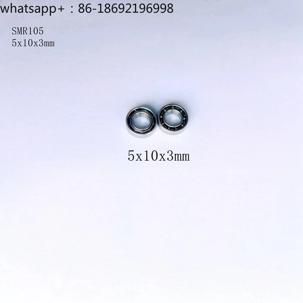 10pcs Low Speed Stainless Micromotors Bearings SMR105 5x10x3mm