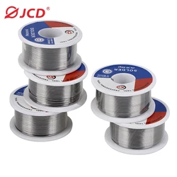 Jcd-soldering tin wire, sem chumbo, 50g, 0.6mm, 0.8mm, 1.0mm, 1.2mm, 1.5mm, solder roll flux, bga