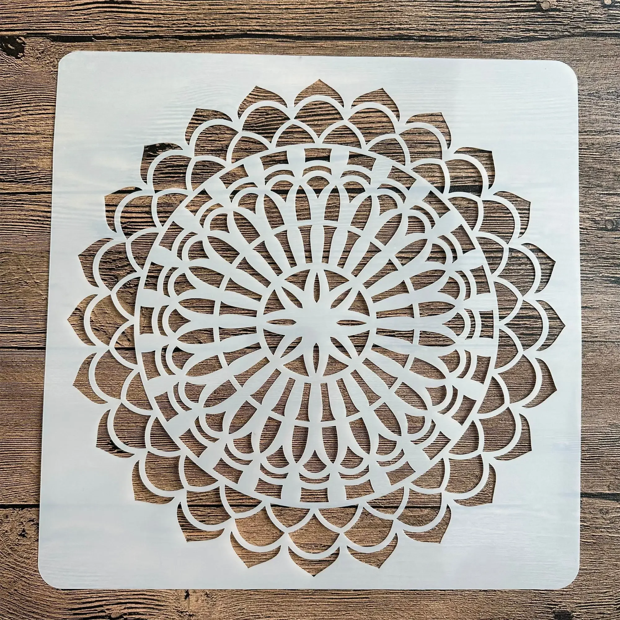 

30 * 30cm size diy mold for painting stencils stamped photo album embossed paper card on wood, fabric,wall mandala stencils