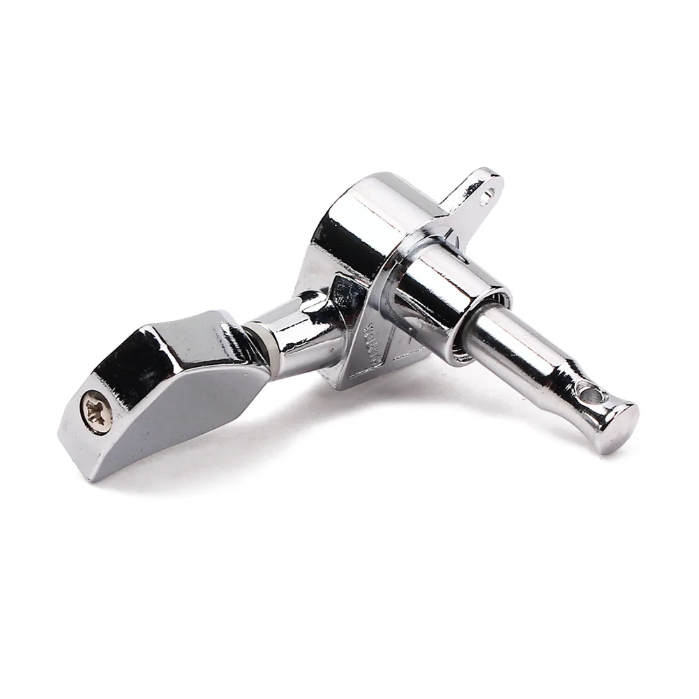

6Pcs Guitar Tunning Pegs Chrome Replacement Heavy Duty Structure Easy Install for Acoustic Electric Guitar String Tuning Turners