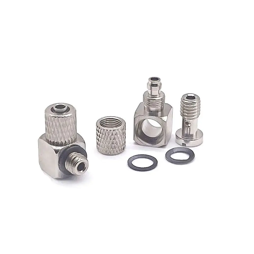 10Pcs Male Thread Micro Quick Twist Joint M3 M4 M5 M6 PL/PC Air Tube Connector Brass 3mm 4mm 6mm OD Quick Fitting Fast Joint