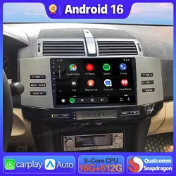 Android 16 Car Radio For Toyota Reiz Mark X 2005 2006 - 2009 Carplay Auto GPS Navigation DSP Head Unit Video Player 2 Din Stereo