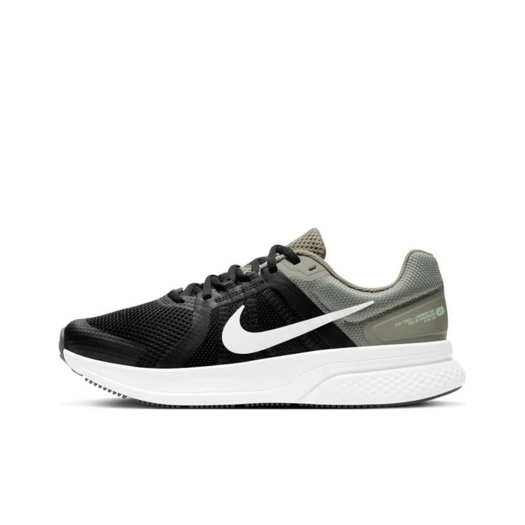 Nike Run Swift 2 Comfortable Low top Running Shoes Men's Gray Black CU3517-300