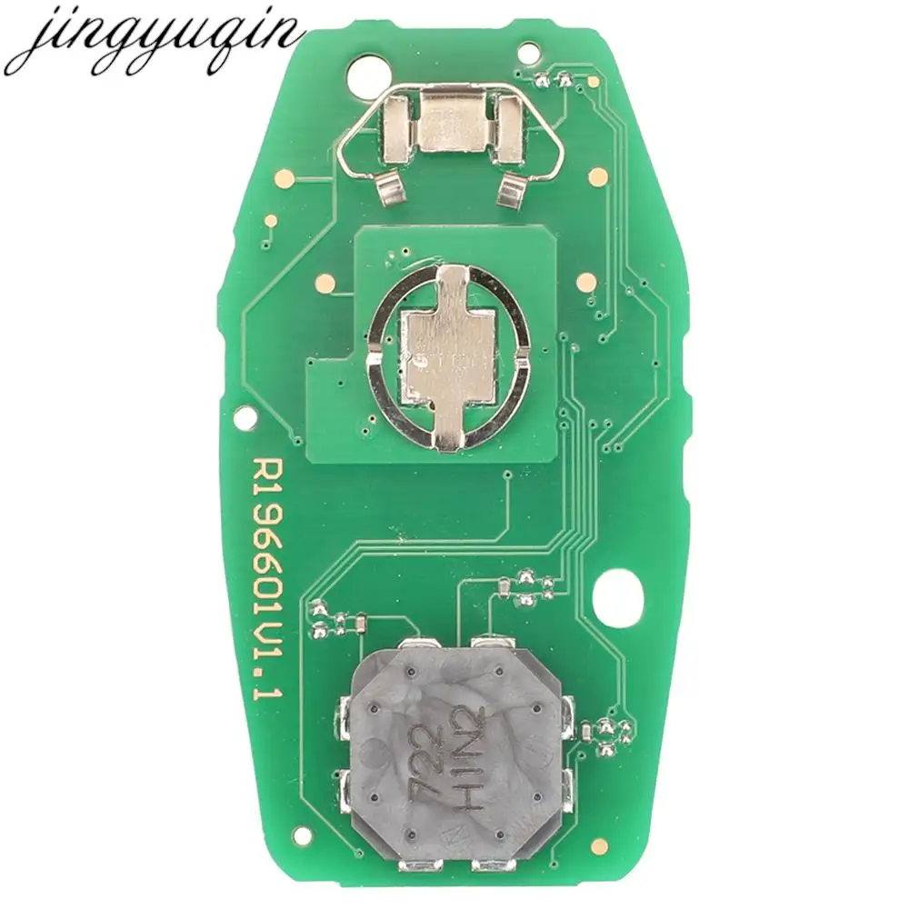 Jingyuqin OHT- 4882056   Alarme remoto chave do carro com chip 433MHz 4A para captador Dodge Ram 1500 2019 2020 2021 68291687 Botões AD 3/4/5/6