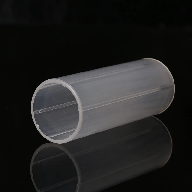 18650 Batetry Storage Box Case Holder Transparent Plastic Battery Fixing Insulation Tube Protection Sleeve