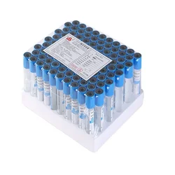 100pcs Glass/PT Tube Disposable Sodium Citrate 1:9 5ml