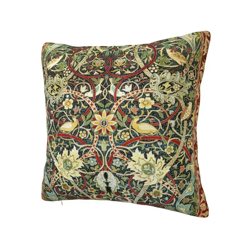 William Morris Bullerswood Antique Rug Print Modern Throw Pillow Cover Decoracion Salon Case Cushions for Sofa