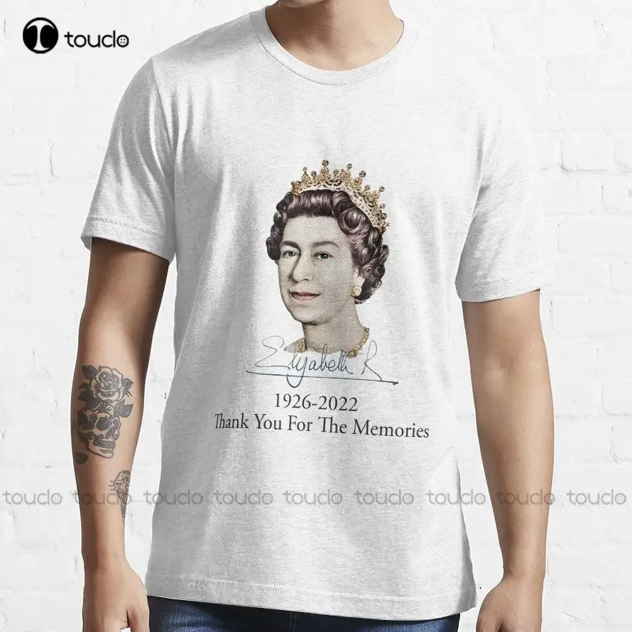 Queen Elizabeth Ii Thank You For The Memories - Rip Queen Elizabeth Ii 1926-2022 Trending T-Shirt Xs-5Xl Custom Gift Streetwear