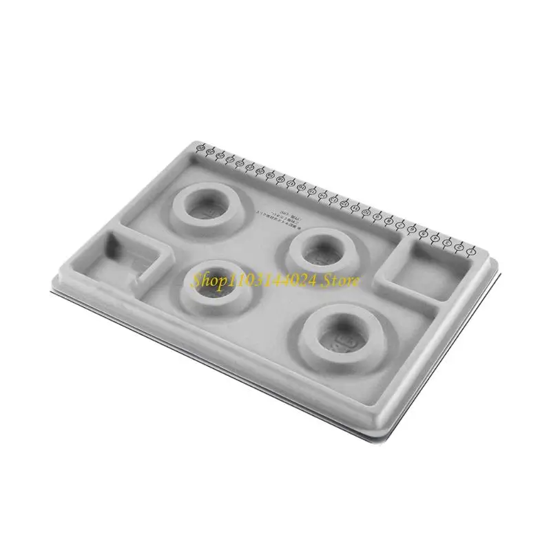 N5KE Innovative Bead Organizing Tray With Adjustable Sections For Jewelry Creation
