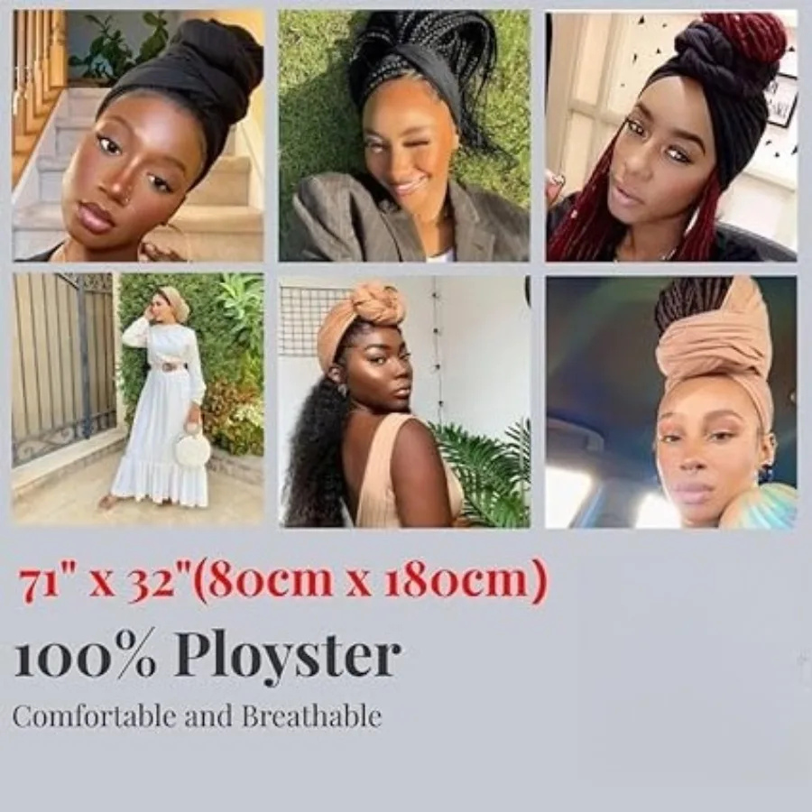 Muslim Hijab for Women Scarf L - Head Wrap Turban avis et prix