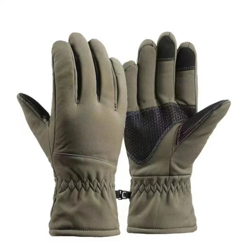 Winter Tactics Camouflage Hunting Warm Gloves Waterproof Touch Screen Ski Camping Cycling Sports Men's Tactical Gloves