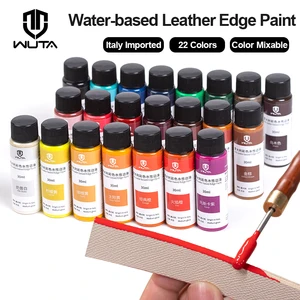 Chuyên nghiệp Wuta-Pinum of Leather Edge, Thuốc nhuộm dầu, Mat, Kết thúc bằng da, DIY Craft Leather Shoe Edges, 30ml 8 Mực bán hàng chính cho giày da - №6