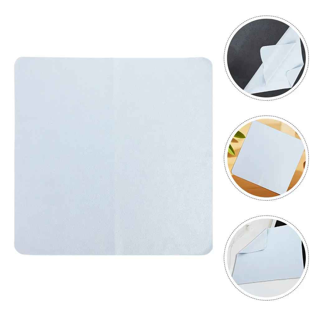 5Pcs Microfiber Cleaning Cloth Large Suede Lens Cleaner for Glasses Camera Phone Screen Eyeglass Wipes Polishing Cloths