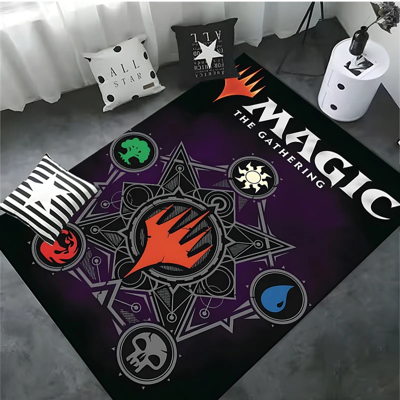 15 Size Gamer M-Magic The Gathering Pattern tappeto tappeto per soggiorno tappetino da bagno tappetino creativo tappeto per la decorazione della