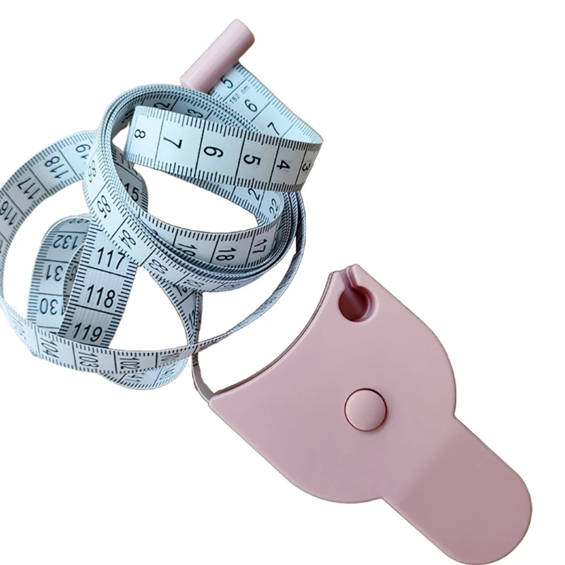 High Qulaity Fitness Accurate Body Fat Caliper Measuring Ruler Three-Dimensional Sewing Tailor Measure Tape Instrument