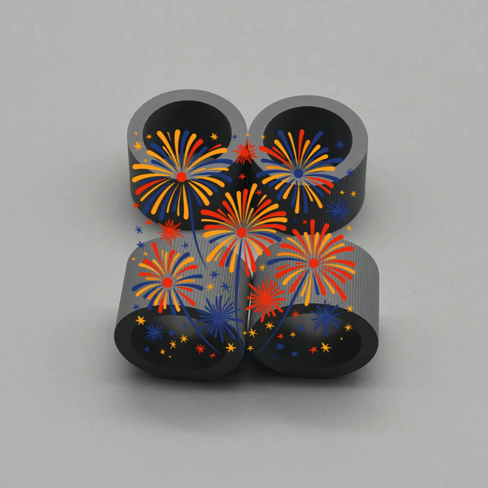 

6X 8327538 Pickup Feed Roller Tire for Kodak i750 i730 i4250 i4650 i4850 i5250V i5650 i5650V i5800 i5850 i1840 i4000