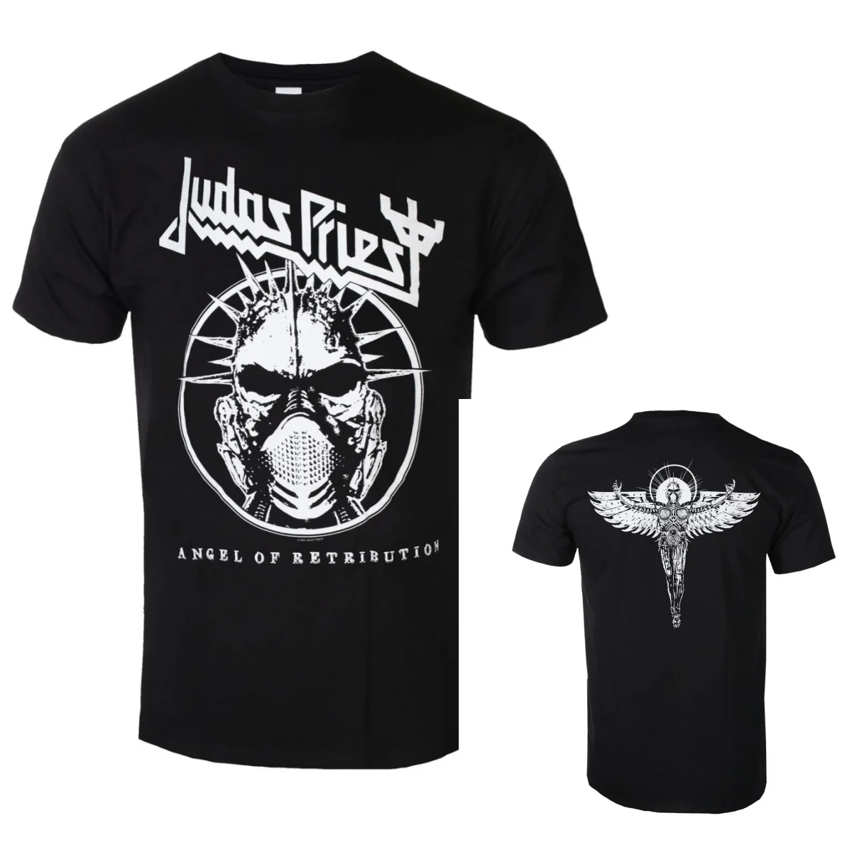 Y2k Sommer Judas Priest Grafik-Baumwoll-T-Shirt Unisex Sommer Kurzarm Mode Marken-T-Shirt Luxus Casual Vintage Tees – Detail 3