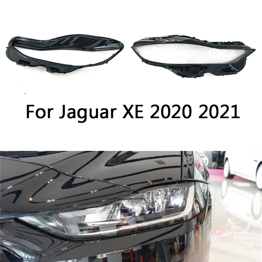 

For Jaguar XE XEL 2020 2021 Car Headlight Cover Headlamp Lens Replacement Front Head Light Auto Shell