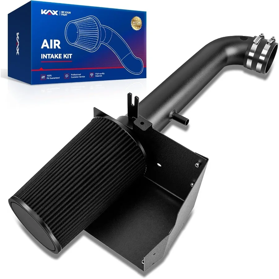 

Комплект впуска холодного воздуха 2,75 с теплозащитным экраном для моделей Jeep Wrangler JK 2012-2017 гг., высокопроизводительное улучшение воздушного потока