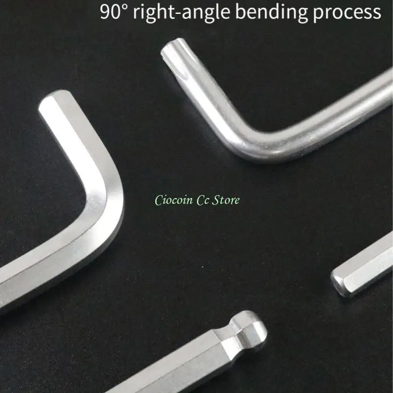 X90F 9Pcs L Type Set Ergonomic Design For Tight Space And Precisions Work