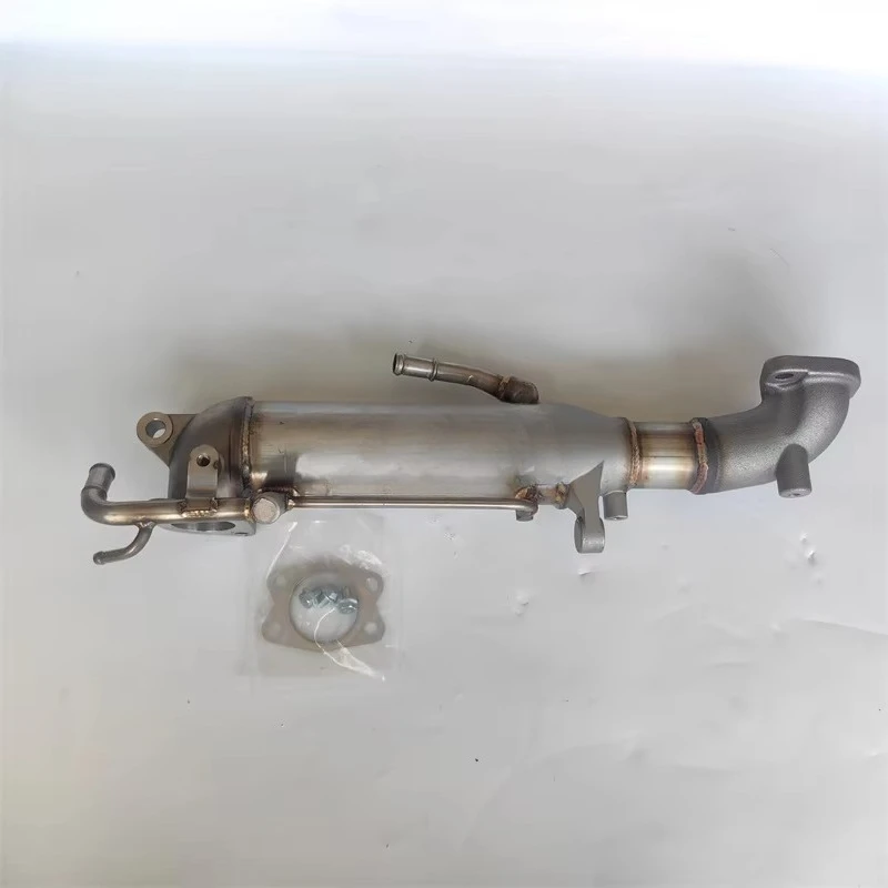 EGR Valve Cooler VH25608-E0280 for Excavator Engine Parts SK200-8 SK210-8 SK210-10 J05E Cooler Sub-Assembly EGR 25608E0280