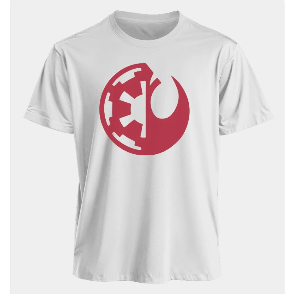 Star Wars Peripheral Print Men's and Women's Crew Neck T-shirt American Summer Sports Loose and Comfortable Short Sleeves