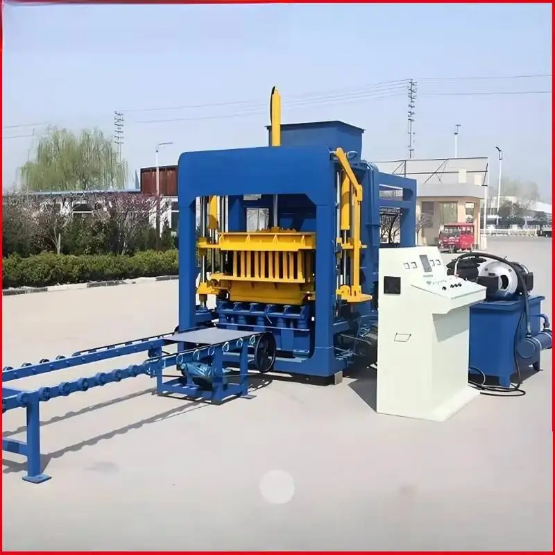 كبح المنحدر حماية الأحجار، والطوب المجوف لا حرق آلة صنع الطوب الأسمنتي الصغيرة الأوتوماتيكية بالكامل لطوب الرصيف