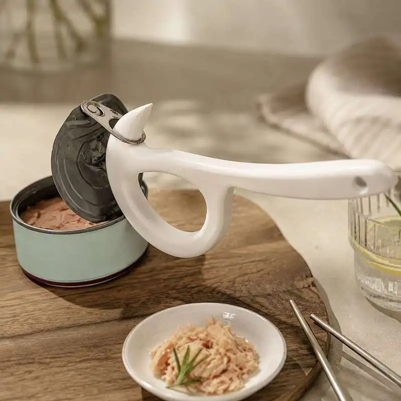 Pull Tab Can Opener Portable Beverage Lid Opening Tool Easy Use Drink Can Helper Gadget