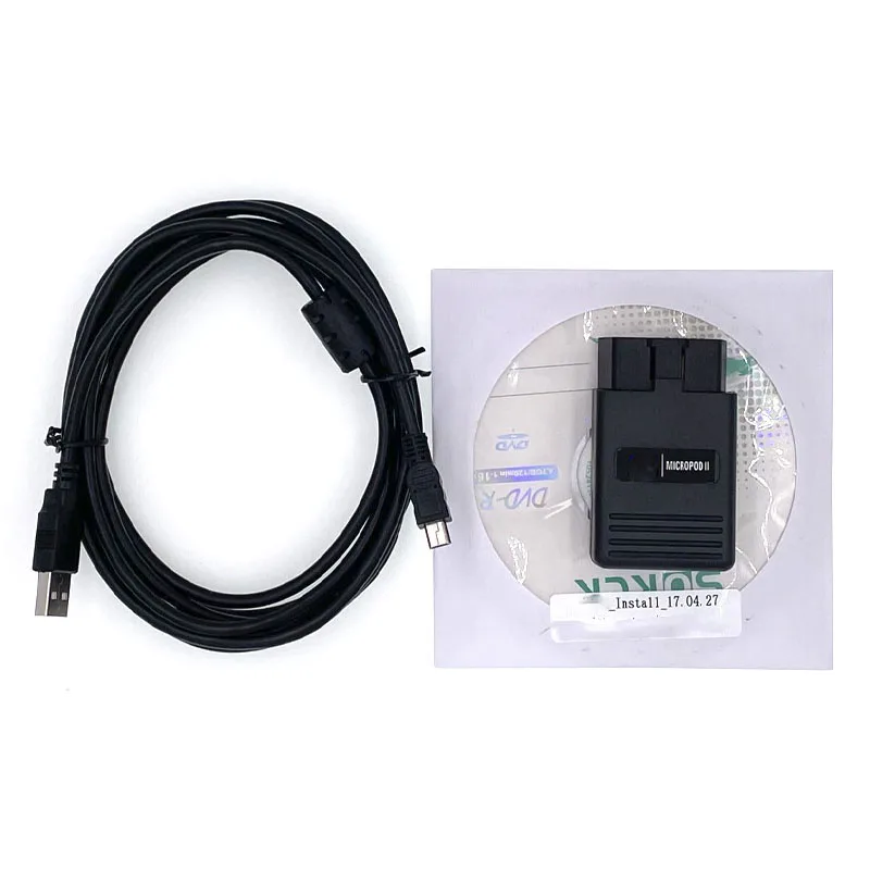 MicroPod2 V17.04.27 MicroPod 2 MicroPod II for Fiat for Chrysler for Dodge For Jeep Diagnostic Tool Support Online Programming