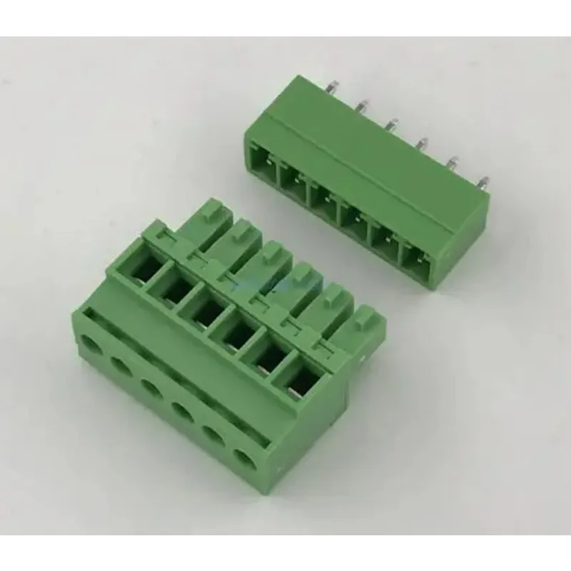 10sets Straight-in vertical side terminal block 3.81MM plug-in male and female plug-in terminal 15EDGKA/KB-3.81