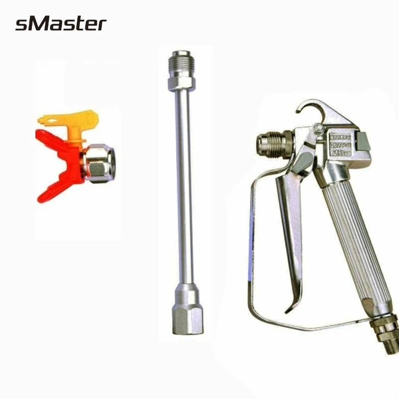 25cm-extension-rod-airless-paint-spray-gun-3600psi-with-tip-guard-and-517-tip-nozzle