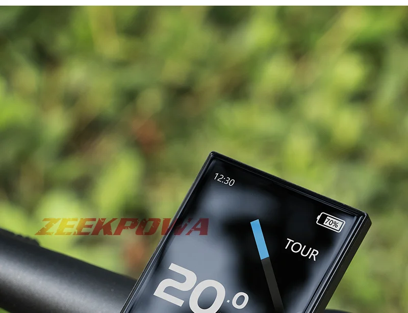 BAFANG DPC010 E-Bike-Display 4-Zoll-TFT-Bildschirm IP66 Wasserdicht Automatische Hintergrundbeleuchtung E-Bike-Tachometer & Computer mit Typ-C-Ladegerät – Detail 16