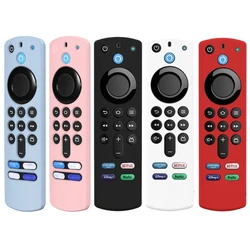 Dustproof Silicone Case Compitable with Amazon Fire TV Stick (3rd Gen) Remote Anti-drop Remote Control Protective Cover