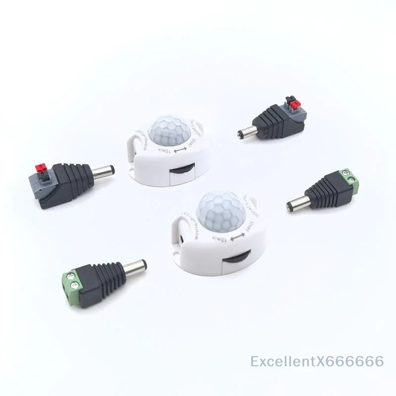 

Auto-Control 5-24V DC PIR Motion Sensor Switch, Perfect for LED Strip Lighting.