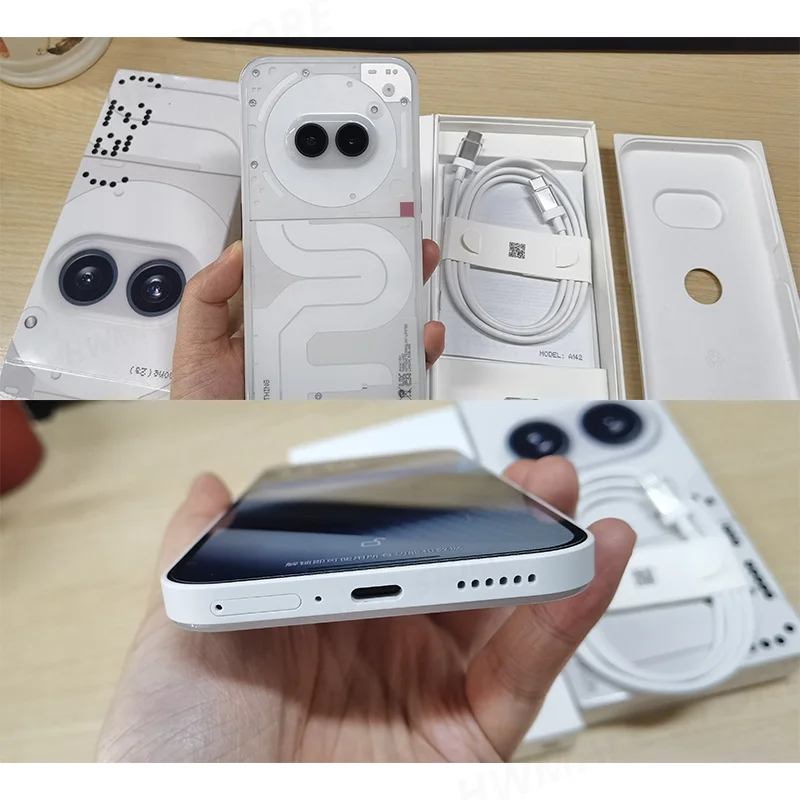 Nothing phone (2a) 6.7” AMOLED display 120Hz MediaTek Dimensity 7200 Pro 120 Hz 5,000 mAh Dual 50MP Camera